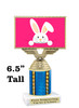 Easter theme trophy.  Great award for your pageants, Easter Egg Hunts, contests, competitions and more.  676-5