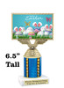 Easter theme trophy.  Great award for your pageants, Easter Egg Hunts, contests, competitions and more.  676-8