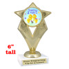 Easter theme trophy.  Festive award for your Easter pageants, contests, competitions and more.  5086g