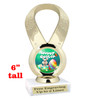 Easter theme trophy.  Festive award for your Easter pageants, contests, competitions and more.  5093g