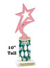 Easter theme trophy.  Festive award for your Easter pageants, contests, competitions and more.  sub04