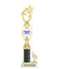 Custom trophy.  Add you logo or custom art work for a unique award.  Trophy heights starts at 14" tall - f6432