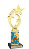 Premier exclusive Halloween trophy.  Choice of trophy height, base and figure.  (sub-hall-102
