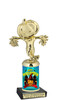 Premier exclusive Halloween trophy.  Choice of trophy height, base and figure.  (sub-hall-103