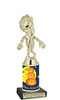 Premier exclusive Halloween trophy.  Choice of trophy height, base and figure.  (sub-hall-106