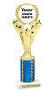 Custom  trophy.  Add your logo or art work for a unique award!  Great for any event or contest.  H-501