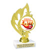 Chili themed trophy - great for your chili contests, BBQ competitions and more