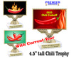 Chili themed trophy - great for your chili contests, BBQ competitions and more.  676