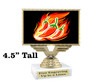 Chili themed trophy - great for your chili contests, BBQ competitions and more.  676