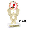 Salsa themed trophy - great for your salsa contest, chili contests, BBQ competitions and more.  