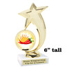 Chili - Salsa themed trophy - great for your salsa contest, chili contests, BBQ competitions and more.  