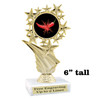 Chili - Salsa themed trophy - great for your salsa contest, chili contests, BBQ competitions and more.   F696