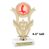 Chili - Salsa themed trophy - great for your salsa contest, chili contests, BBQ competitions and more.   h414