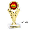 Chili - Salsa themed trophy - great for your salsa contest, chili contests, BBQ competitions and more.   h501