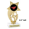 Chili - Salsa themed trophy - great for your salsa contest, chili contests, BBQ competitions and more.   ph54