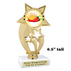 Chili - Salsa themed trophy - great for your salsa contest, chili contests, BBQ competitions and more.   ph54