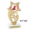 Chili - Salsa themed trophy - great for your salsa contest, chili contests, BBQ competitions and more.   ph54