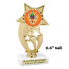 Chili - Salsa themed trophy - great for your salsa contest, chili contests, BBQ competitions and more.   ph54