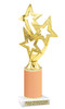 Glitter Column trophy with choice of glitter color, trophy height and base.  9708