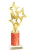 Glitter Column trophy with choice of glitter color, trophy height and base.  9708