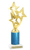 Glitter Column trophy with choice of glitter color, trophy height and base.  9708