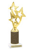 Glitter Column trophy with choice of glitter color, trophy height and base.  9708