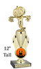 12" tall  Halloween  theme trophy.  Choice of art work and base.  9 designs available.  42655 SCARE