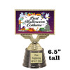 6.5" tall  Halloween Costume trophy.  Choice of art work.  9 designs available.  676