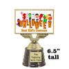 6.5" tall  Best Kid's Halloween Costume trophy.  Choice of art work.  9 designs available.  676