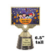 6.5" tall  Best Kid's Halloween Costume trophy.  Choice of art work.  9 designs available.  676