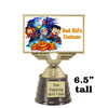 6.5" tall  Best Kid's Halloween Costume trophy.  Choice of art work.  9 designs available.  676