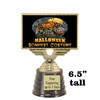 6.5" tall  Scariest Halloween Costume trophy.  Choice of art work.  9 designs available.  676