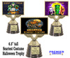 6.5" tall  Scariest Halloween Costume trophy.  Choice of art work.  9 designs available.  676