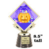 8.5" tall  Halloween  theme trophy.  Choice of art work.  9 designs available.  5097G