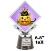 8.5" tall  Halloween  theme trophy.  Choice of art work.  9 designs available.  5097s