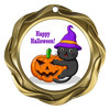 Halloween theme medal.  Choice of medal.  Includes free engraving and neck ribbon - design 1