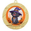 Halloween theme medal.  Choice of medal.  Includes free engraving and neck ribbon - design 2