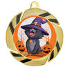 Halloween theme medal.  Choice of medal.  Includes free engraving and neck ribbon - design 2