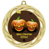 Halloween theme medal.  Choice of medal.  Includes free engraving and neck ribbon - design 6