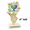 Pickleball trophy.  Great for your team, rec departments, family games and more.  f696