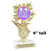 Pickleball trophy.  Great for your team, rec departments, family games and more.  f696