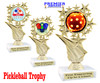 Pickleball trophy.  Great for your team, rec departments, family games and more.  f696