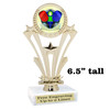 Pickleball trophy.  Great for your team, rec departments, family games and more.  h416