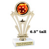 Pickleball trophy.  Great for your team, rec departments, family games and more.  h416