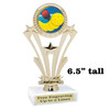 Pickleball trophy.  Great for your team, rec departments, family games and more.  h416