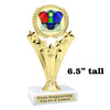 Pickleball trophy.  Great for your team, rec departments, family games and more.  h501