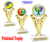 Pickleball trophy.  Great for your team, rec departments, family games and more.  h501