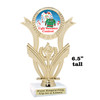 Ugly Christmas Sweater Trophy.   6.5 " tall.  Includes free engraving.   A Premier exclusive design!  H414