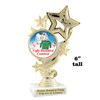 Ugly Christmas Sweater Trophy.   6.5 " tall.  Includes free engraving.   A Premier exclusive design!  f649