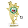  Ugly Christmas Sweater Trophy.   6.5 " tall.  Includes free engraving.   A Premier exclusive design!  ph81